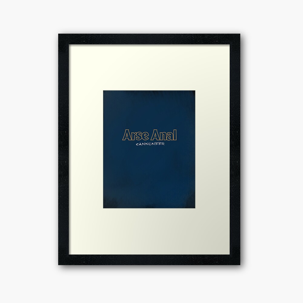 Sicko Manifesto - framed art - turquoise